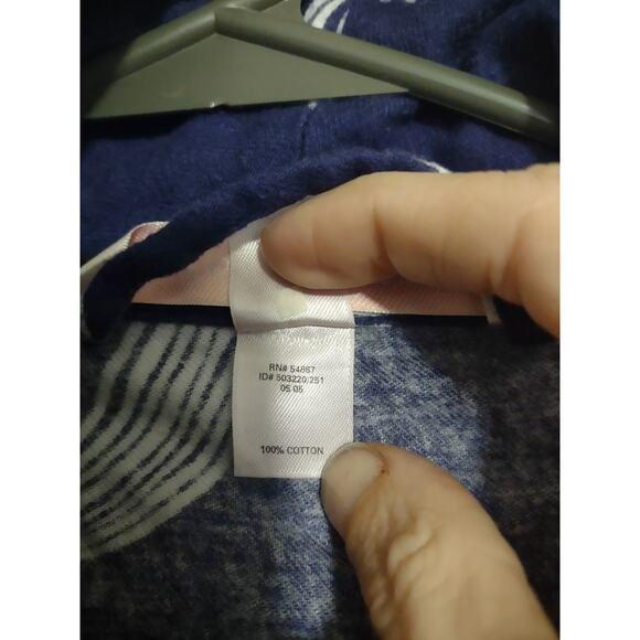 Victoria's Secret Ribbon Print Robe Size M/L Cozy - Picture 4 of 6